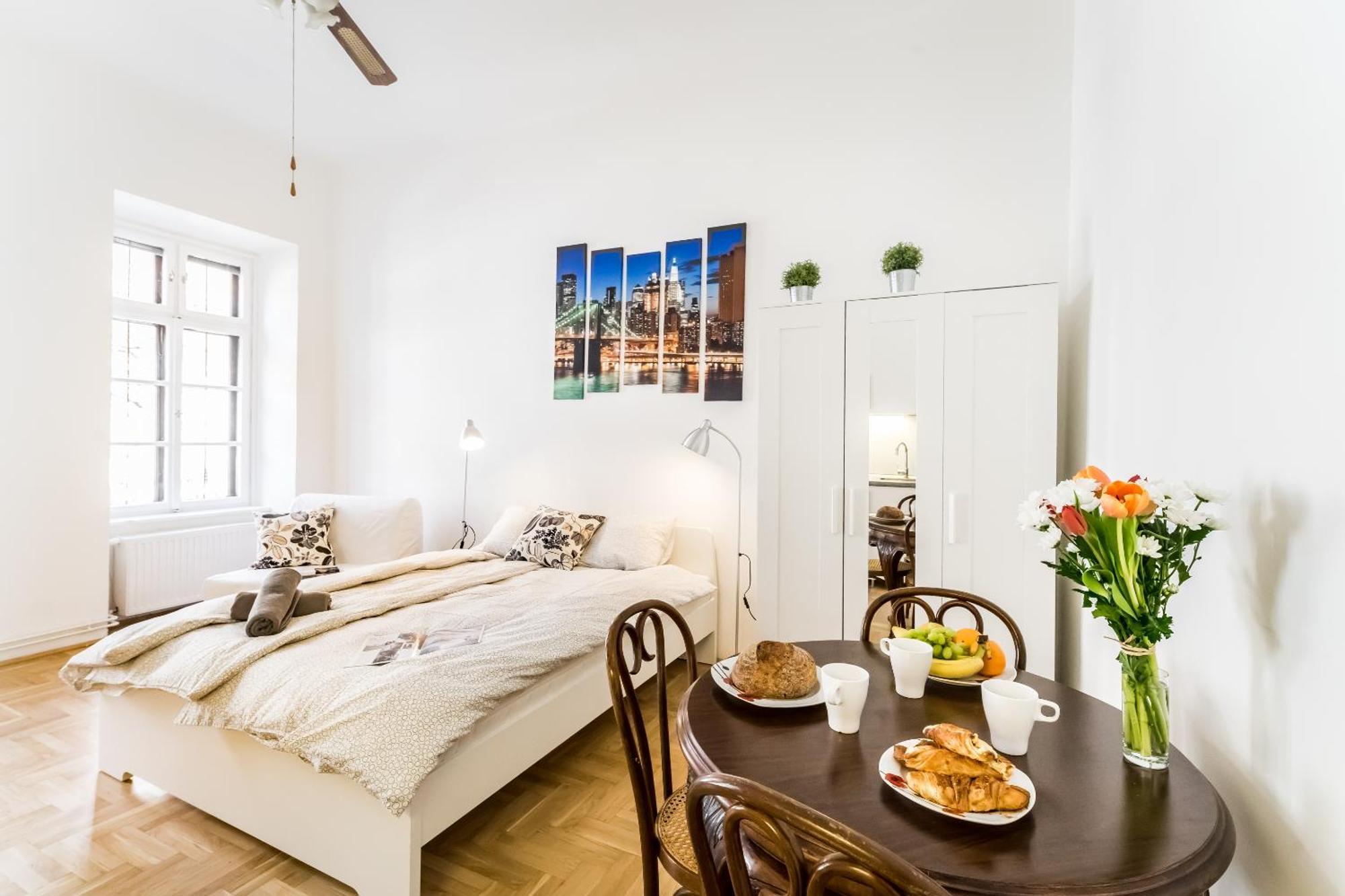Corbie Downtown Apartment Budapest Phòng bức ảnh